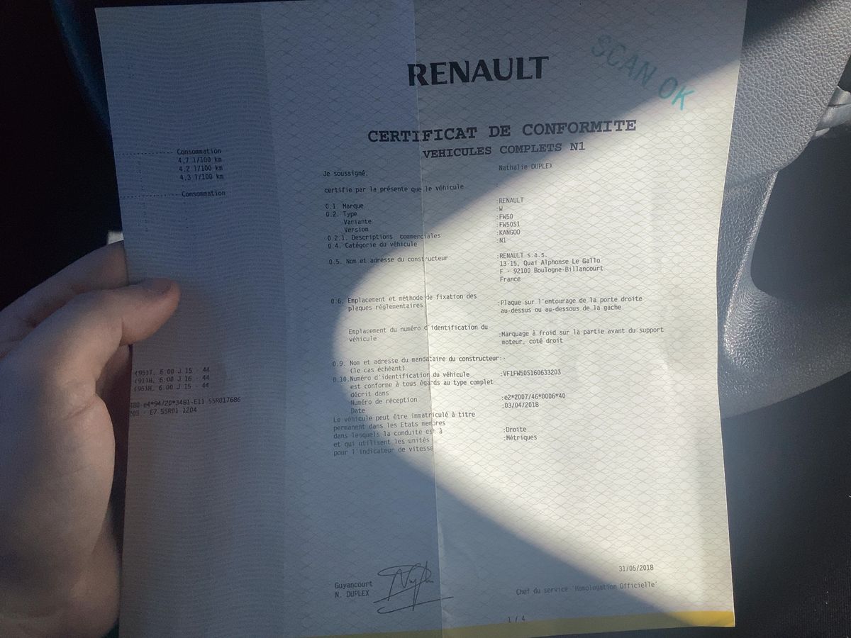 Renault Kangoo d'occasion