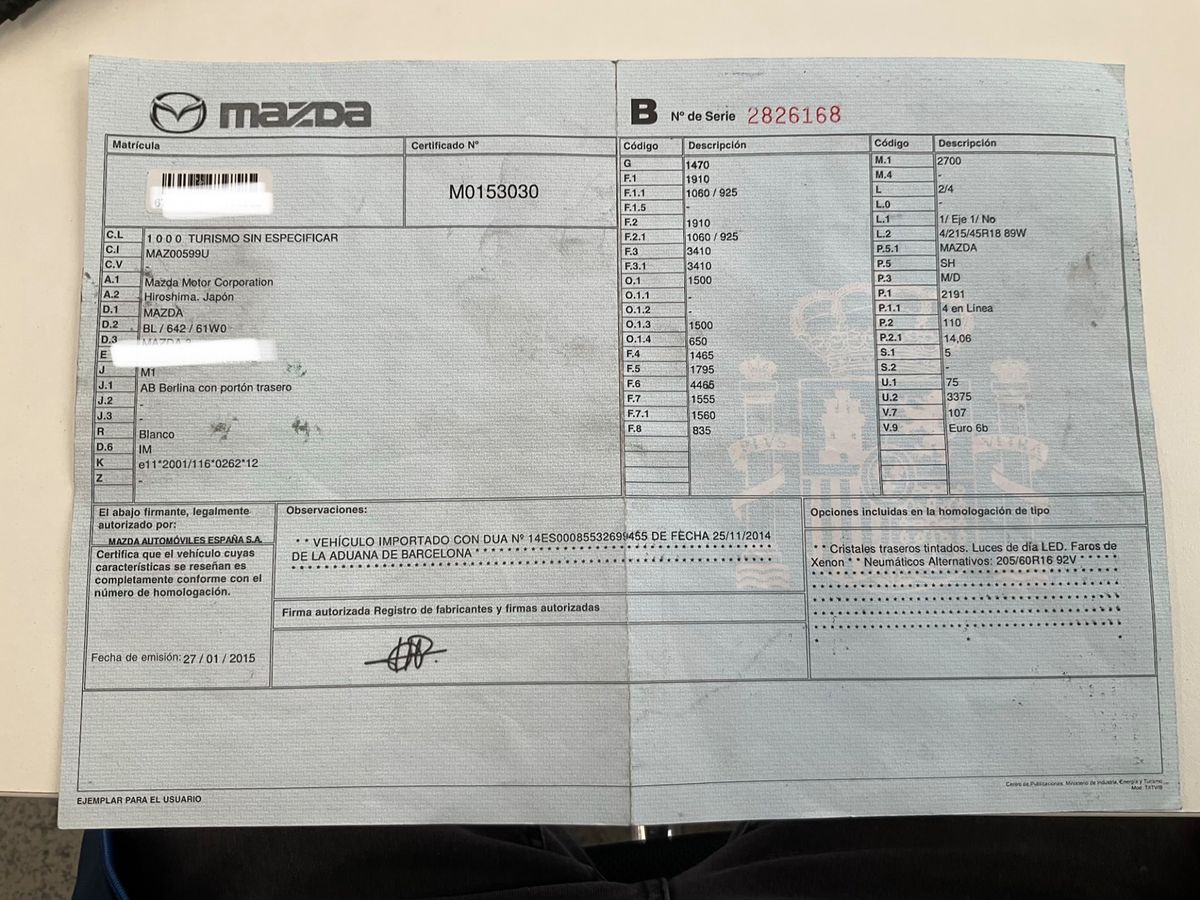 Mazda 3 d'occasion
