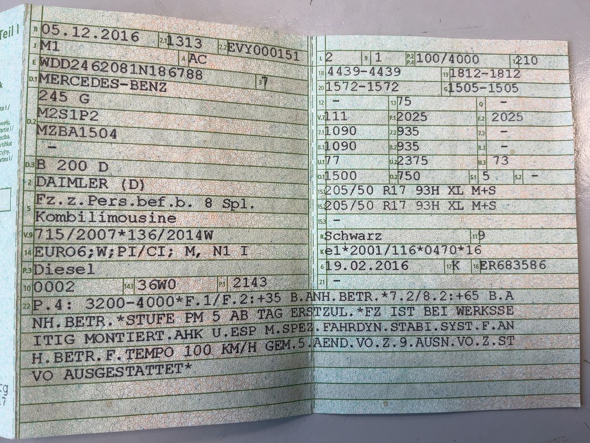 Mercedes-Benz B-Klasse d'occasion