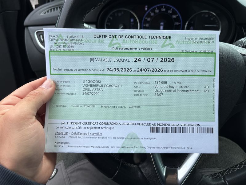 Opel Astra 1.5 CDTI Ultimate Start/Stop 2020 – снимка 16