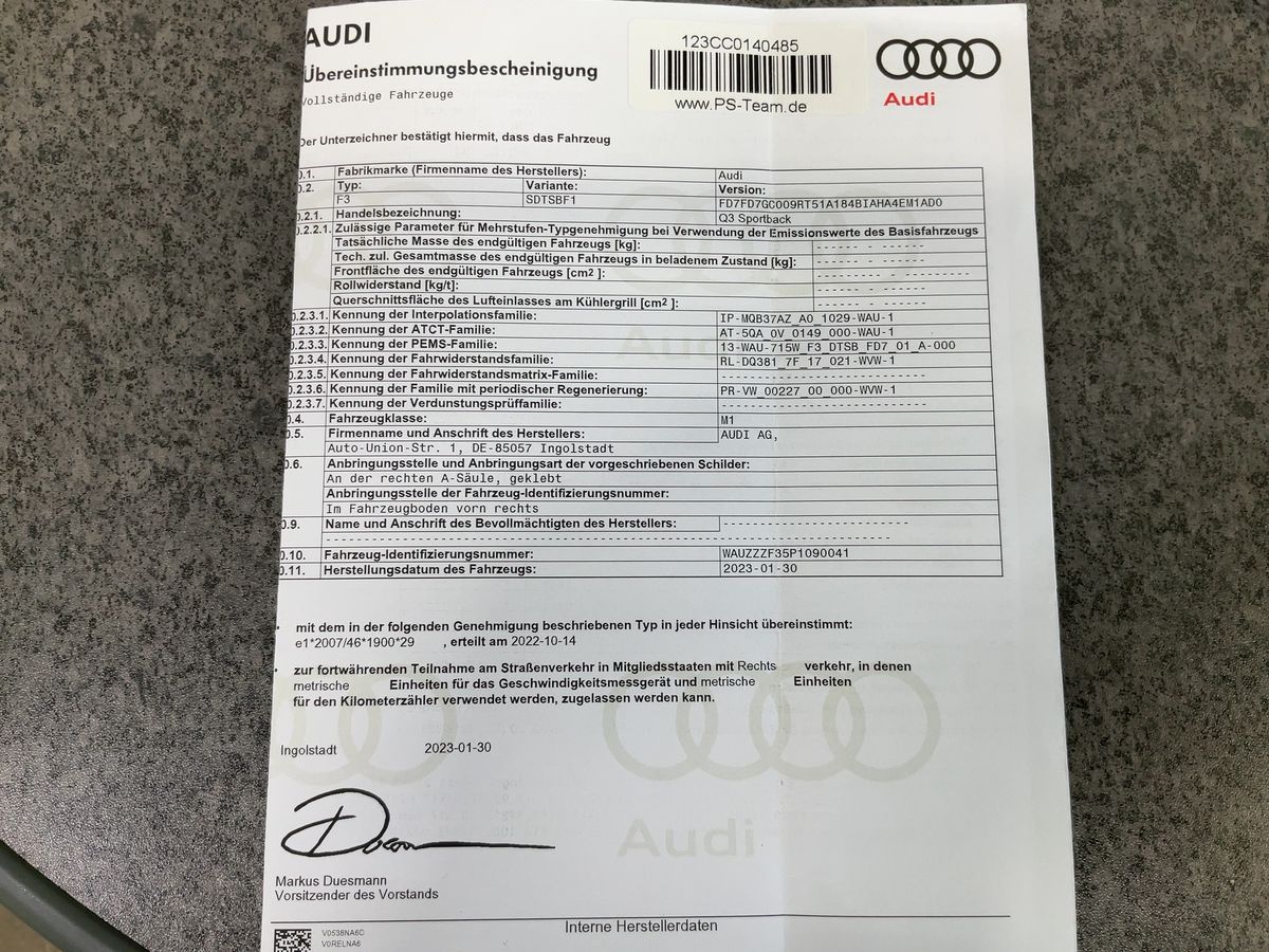 Audi Q3 d'occasion