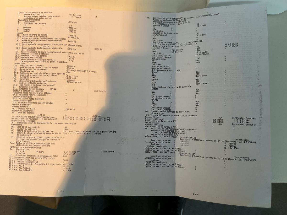 Renault Scenic d'occasion