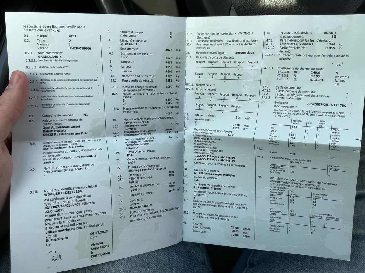 Opel Grandland d'occasion