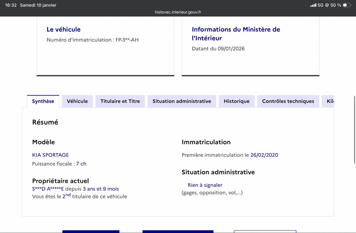 Kia Sportage d'occasion