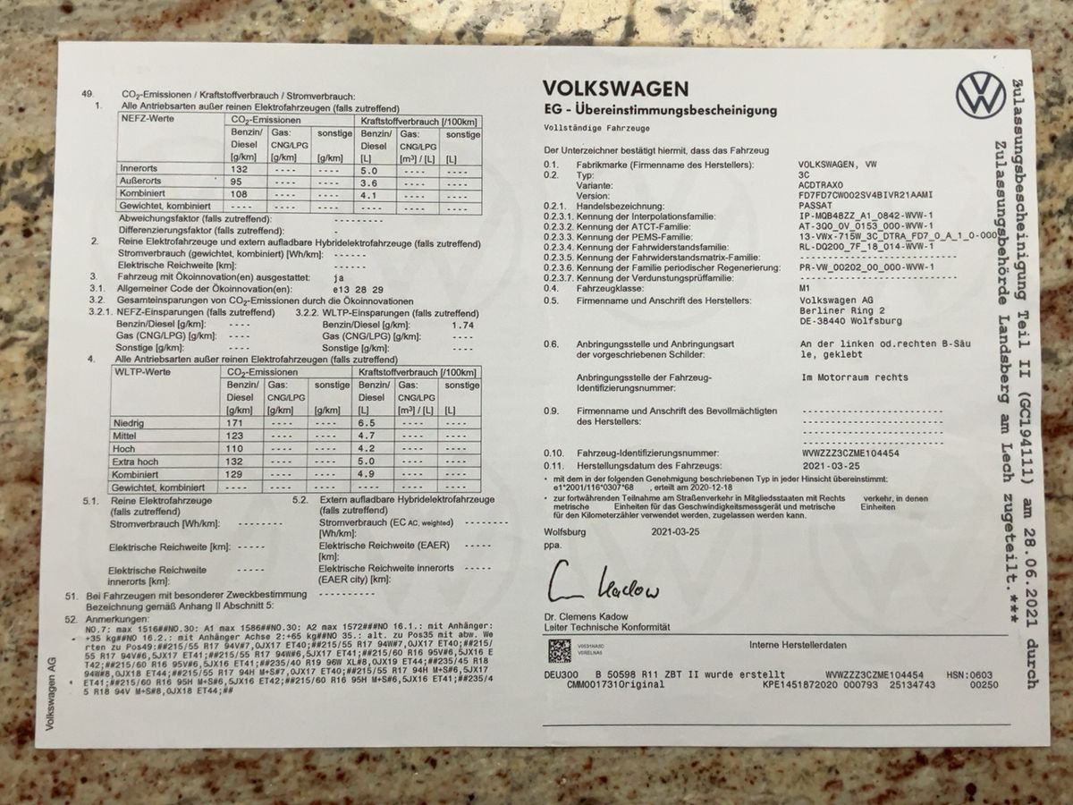 Volkswagen Passat d'occasion