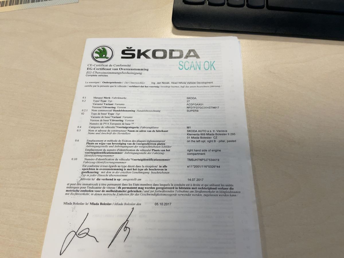 Skoda Superb d'occasion