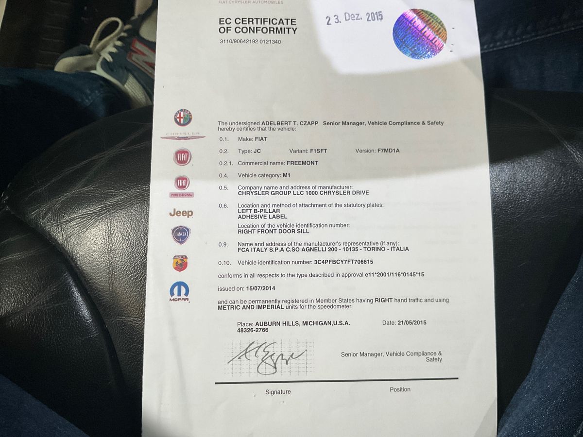 Fiat Freemont d'occasion