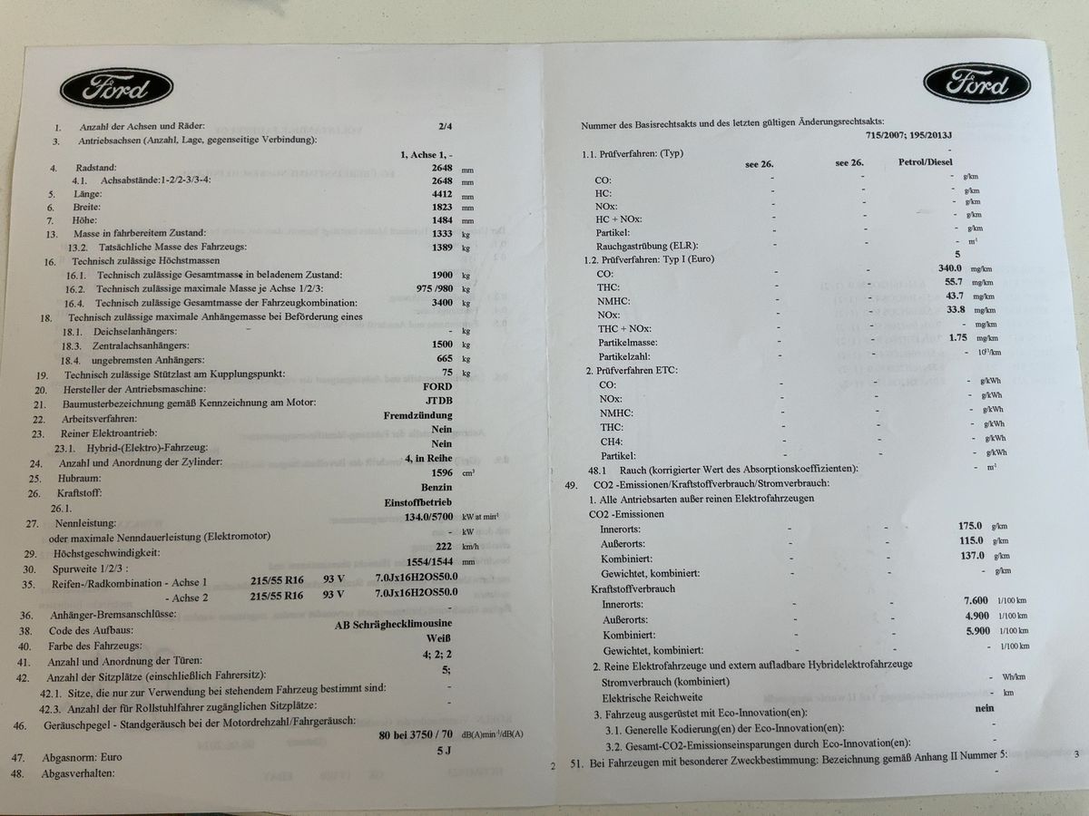 Ford Focus 1.6 EcoBoost Titanium
