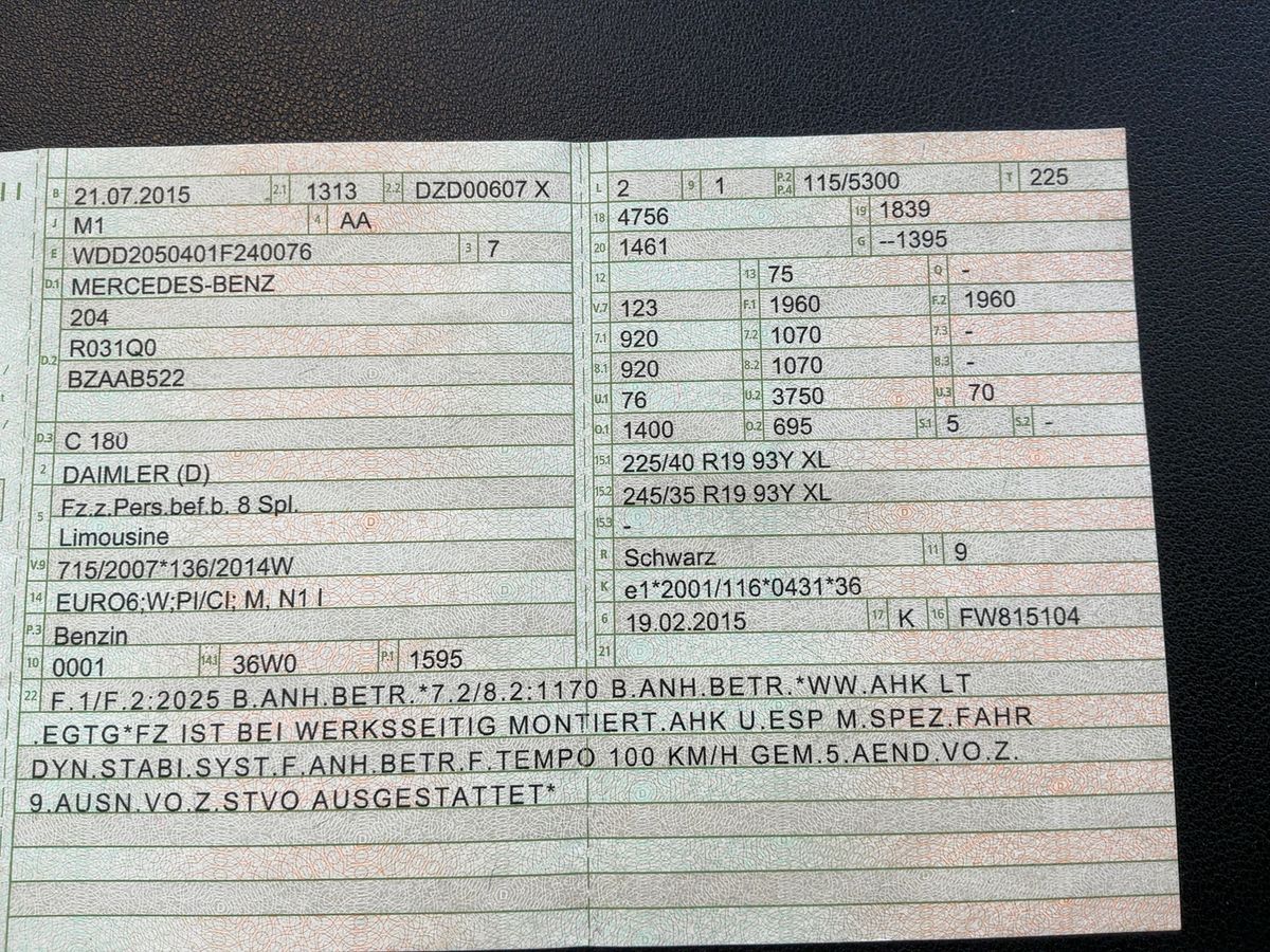 Mercedes-Benz C-Klasse d'occasion