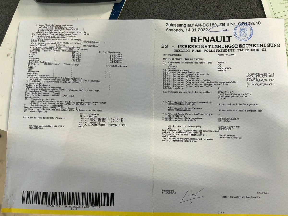 Renault Express d'occasion