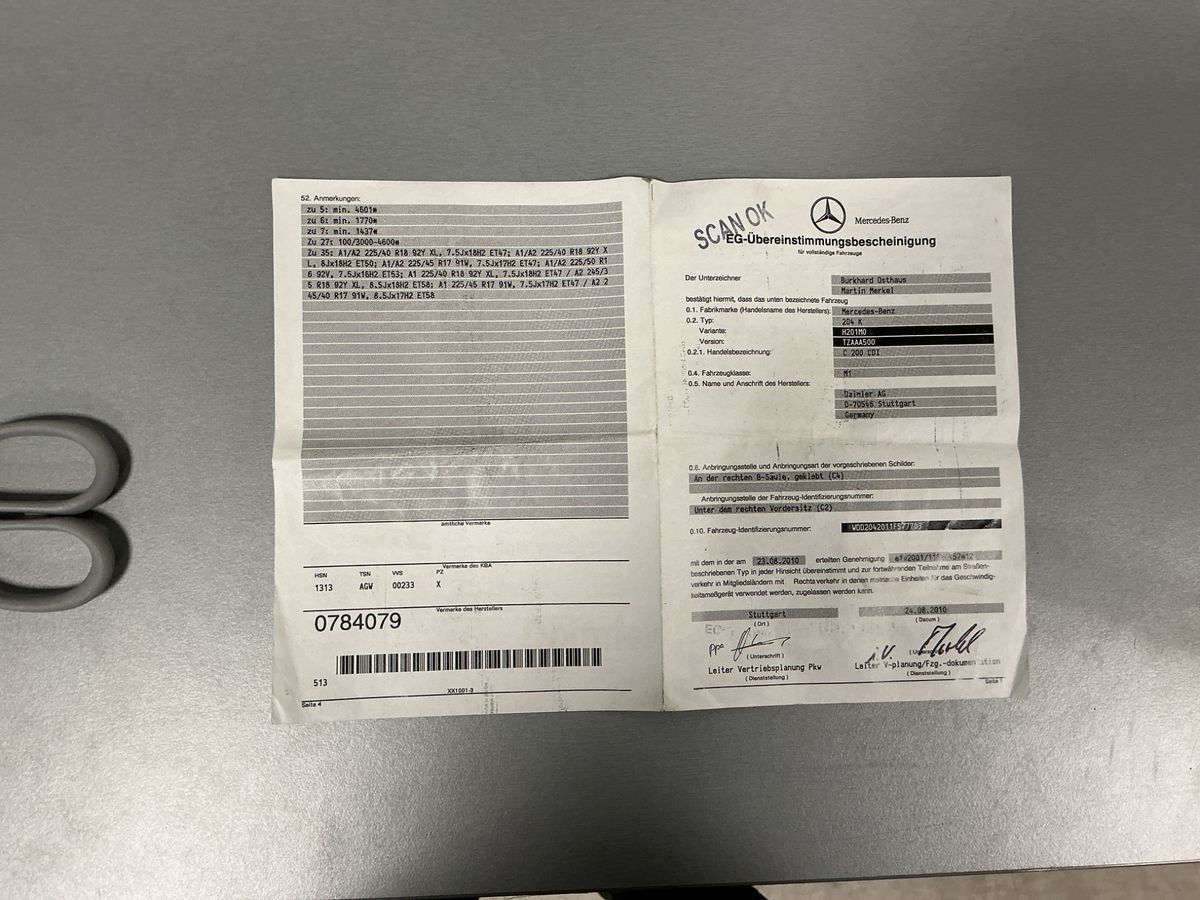 Mercedes-Benz C-Klasse d'occasion