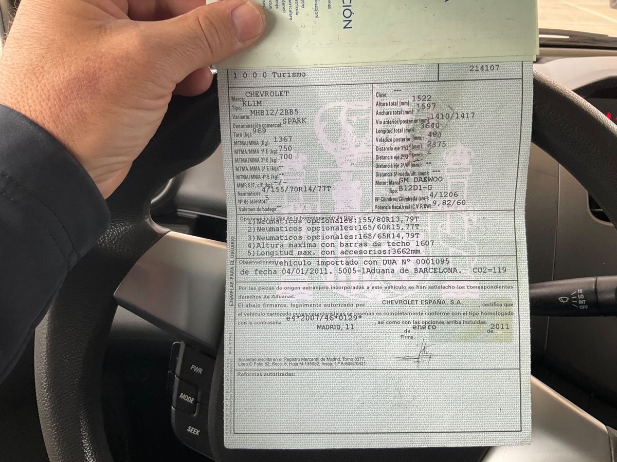 Chevrolet Spark d'occasion