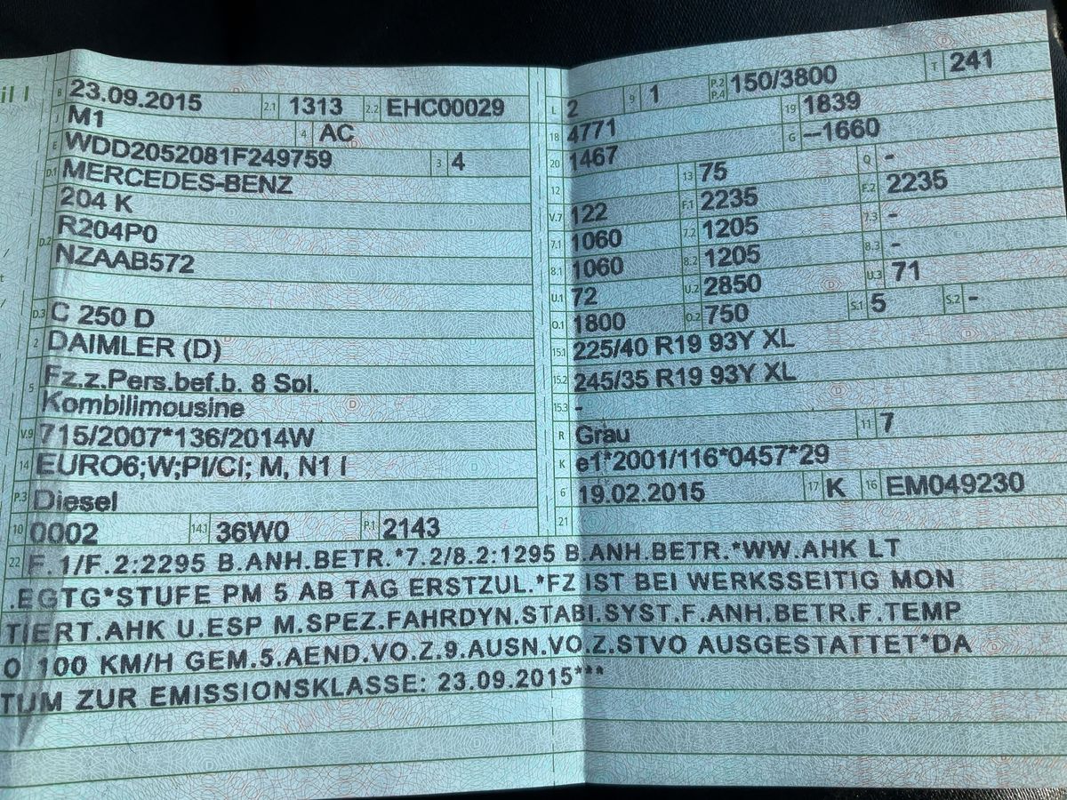 Mercedes-Benz C-Klasse d'occasion