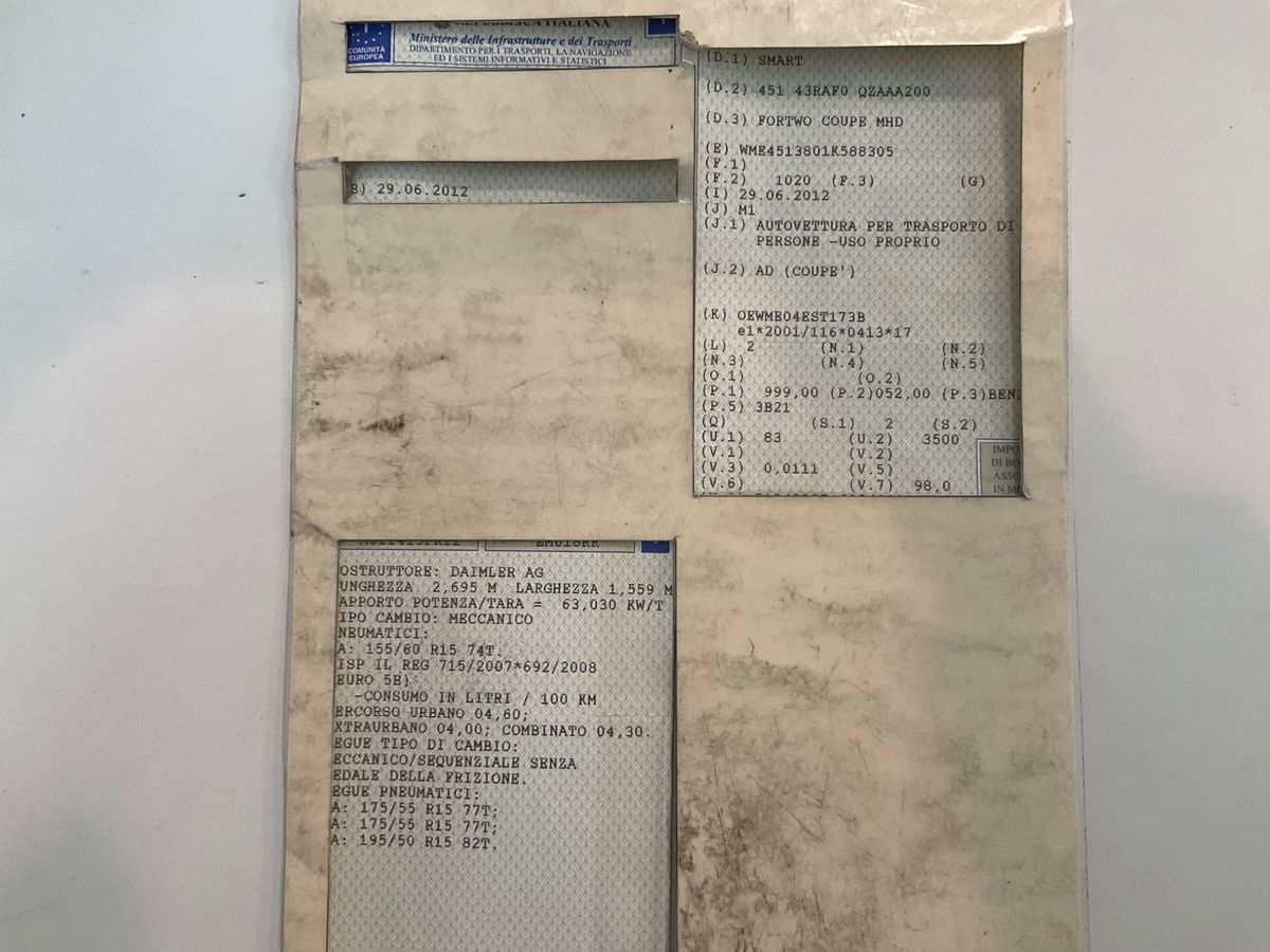 Smart fortwo 1.0 Micro Hybrid Drive pure