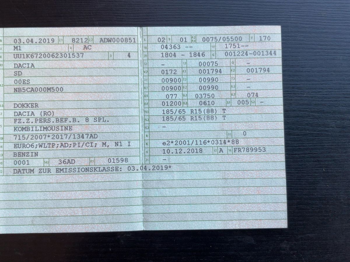 Dacia Dokker d'occasion