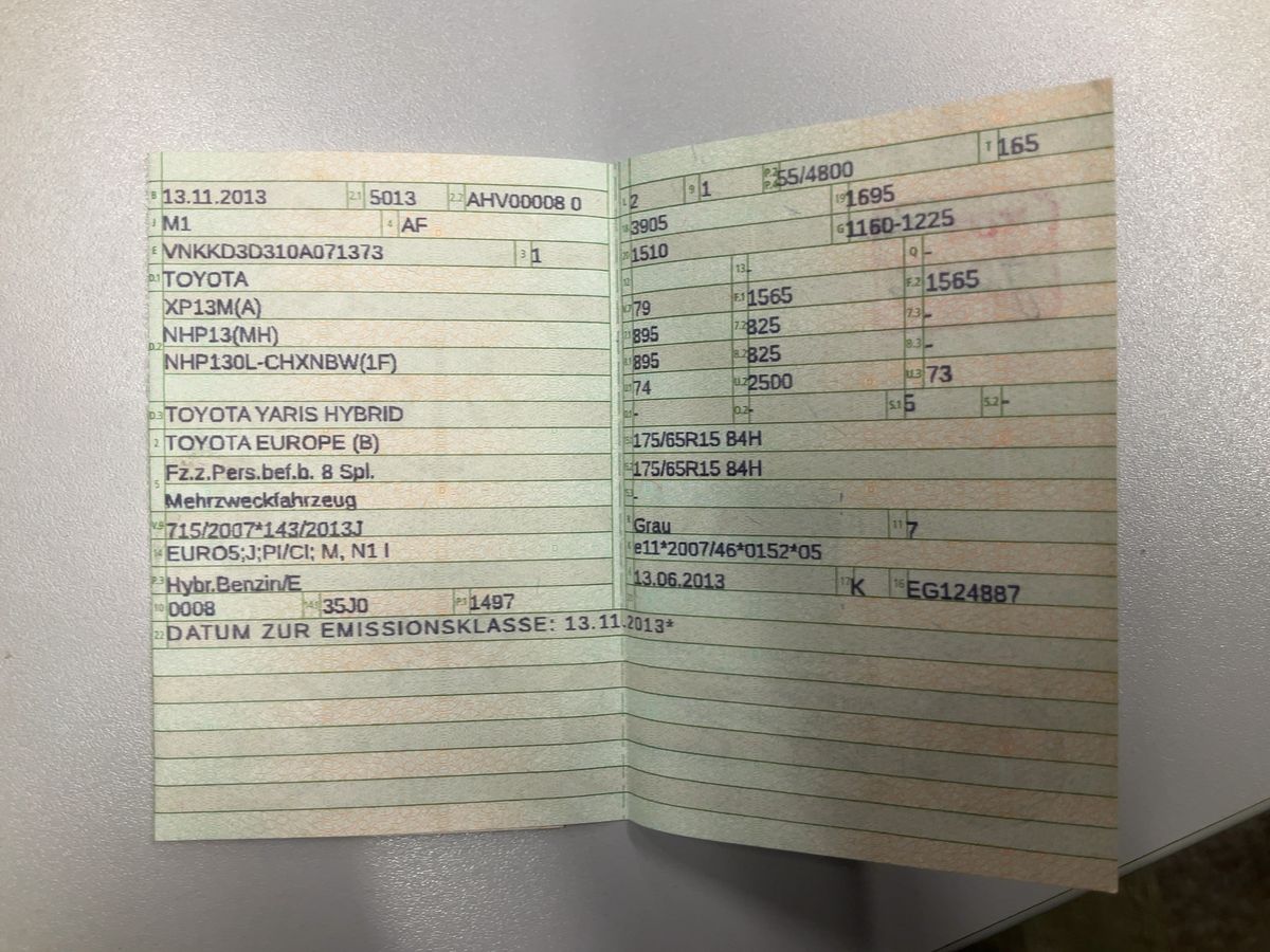 Toyota Yaris 1.5 Hybrid Life