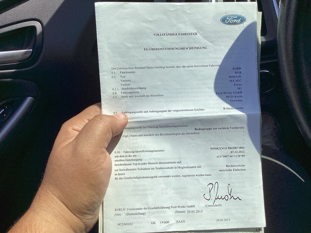 Ford Focus 1.0 EcoBoost Champions Edition