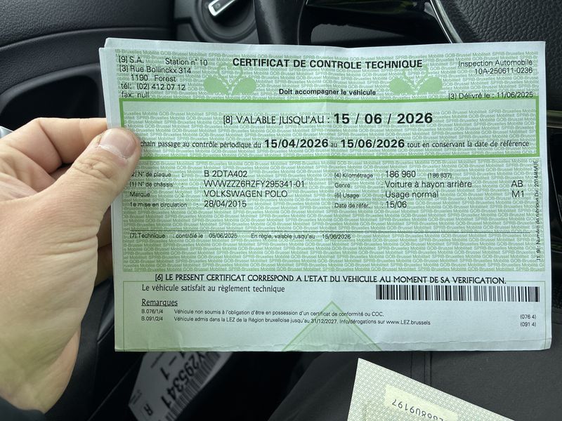 Volkswagen Polo 1.4 TDI Trendline BlueMotion Tech 2015 – снимка 17