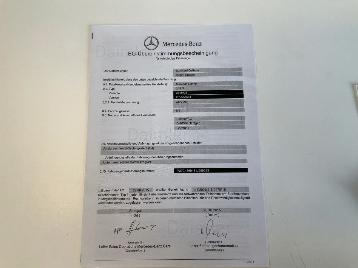 Mercedes-Benz GLA-Klasse d'occasion