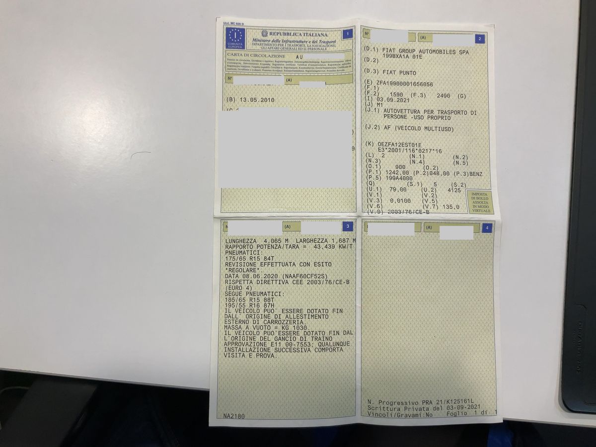 Fiat Punto d'occasion