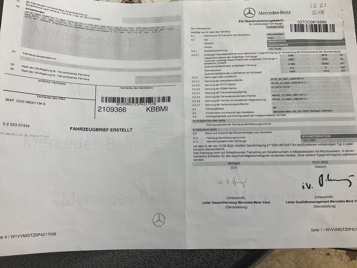 Mercedes-Benz Vito d'occasion