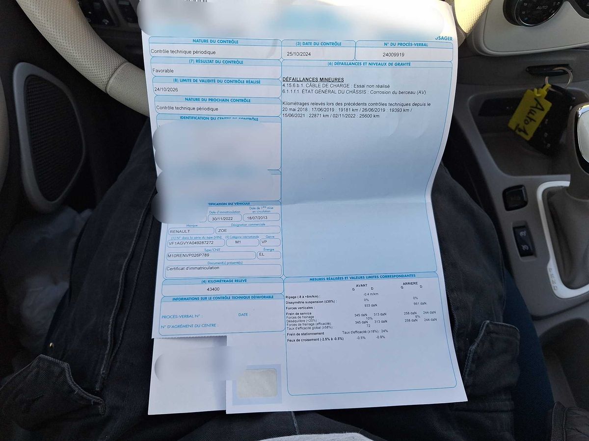 Renault Zoe d'occasion