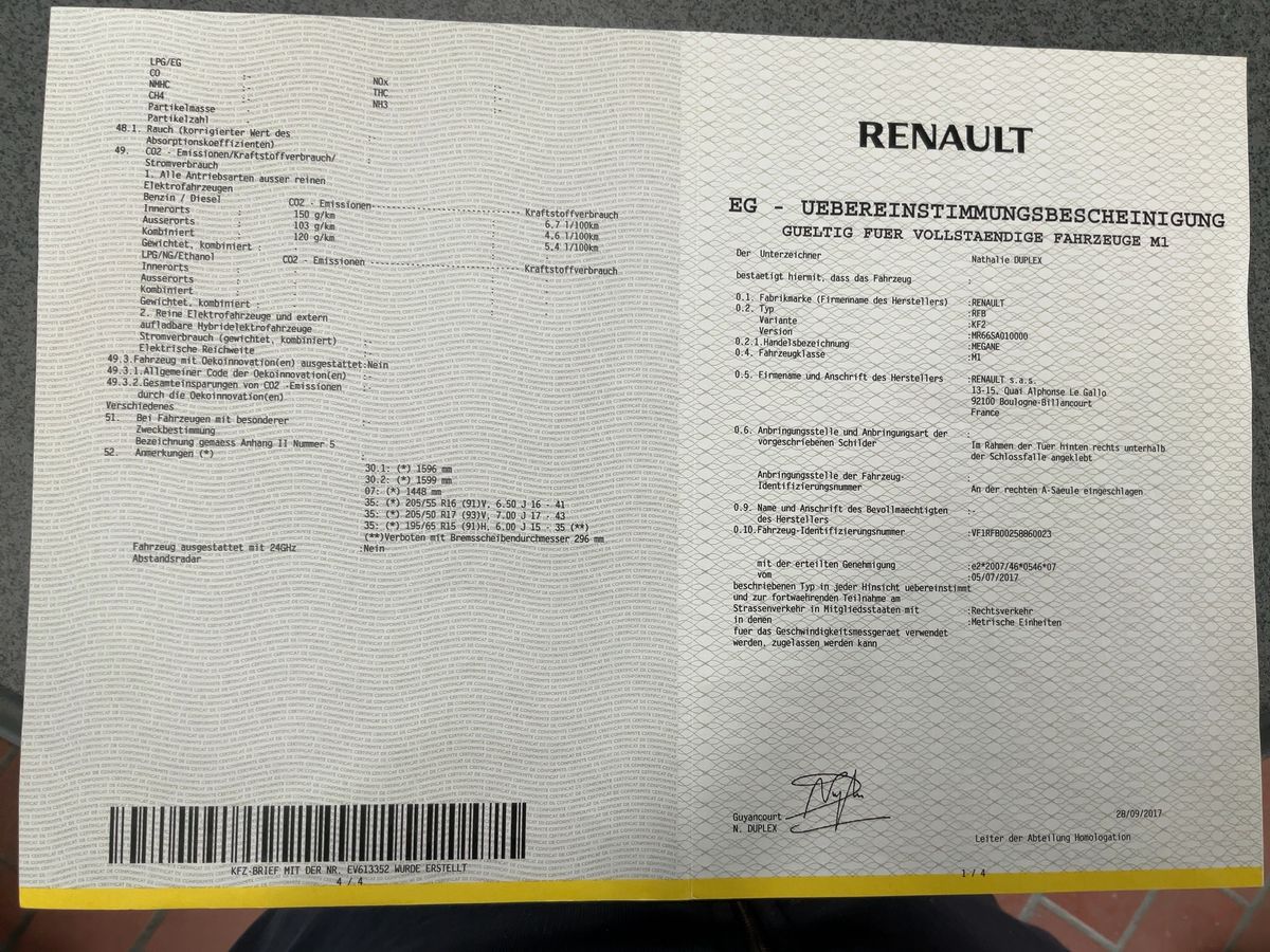 Renault Megane d'occasion