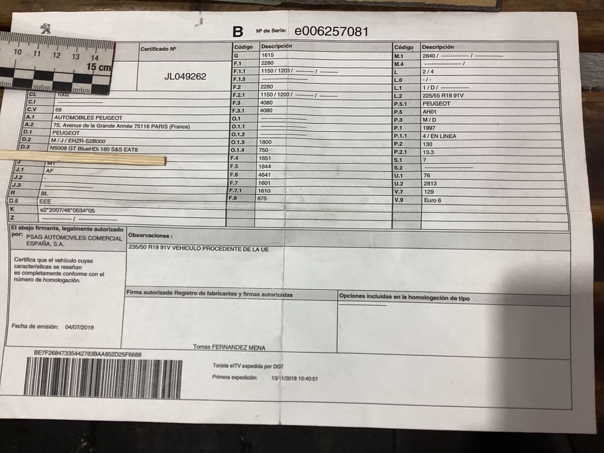 Peugeot 5008 d'occasion