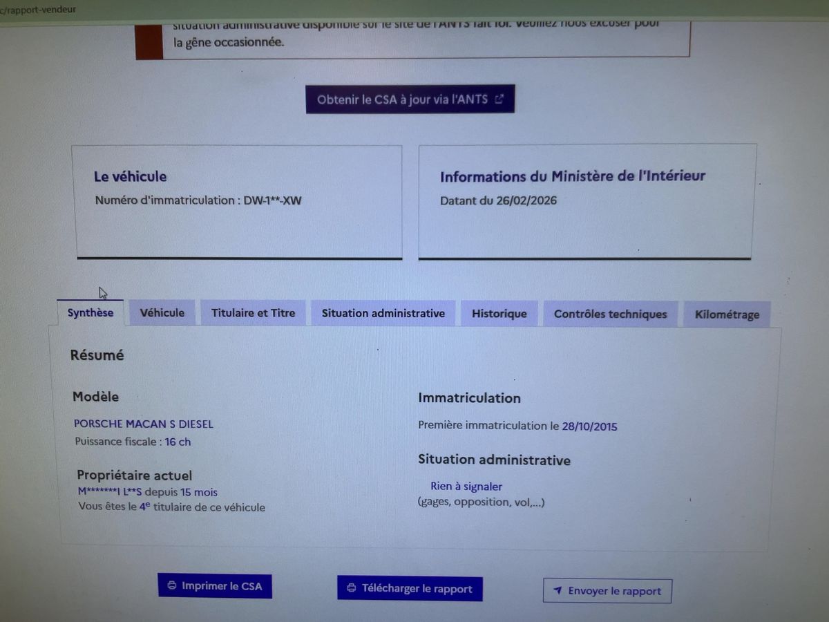 Porsche Macan d'occasion