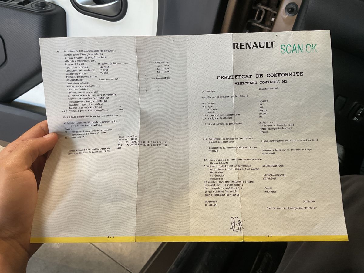 Renault Twingo d'occasion