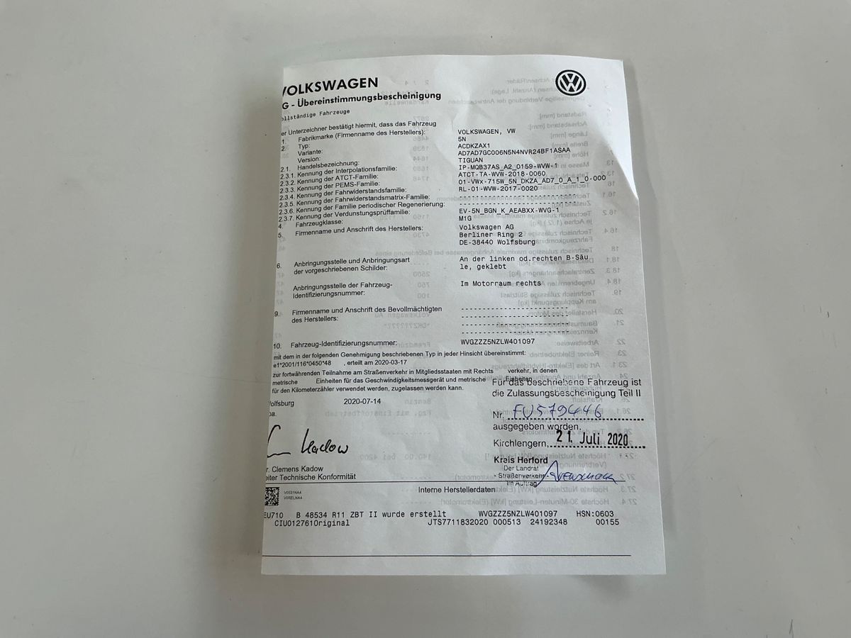 Volkswagen Tiguan d'occasion