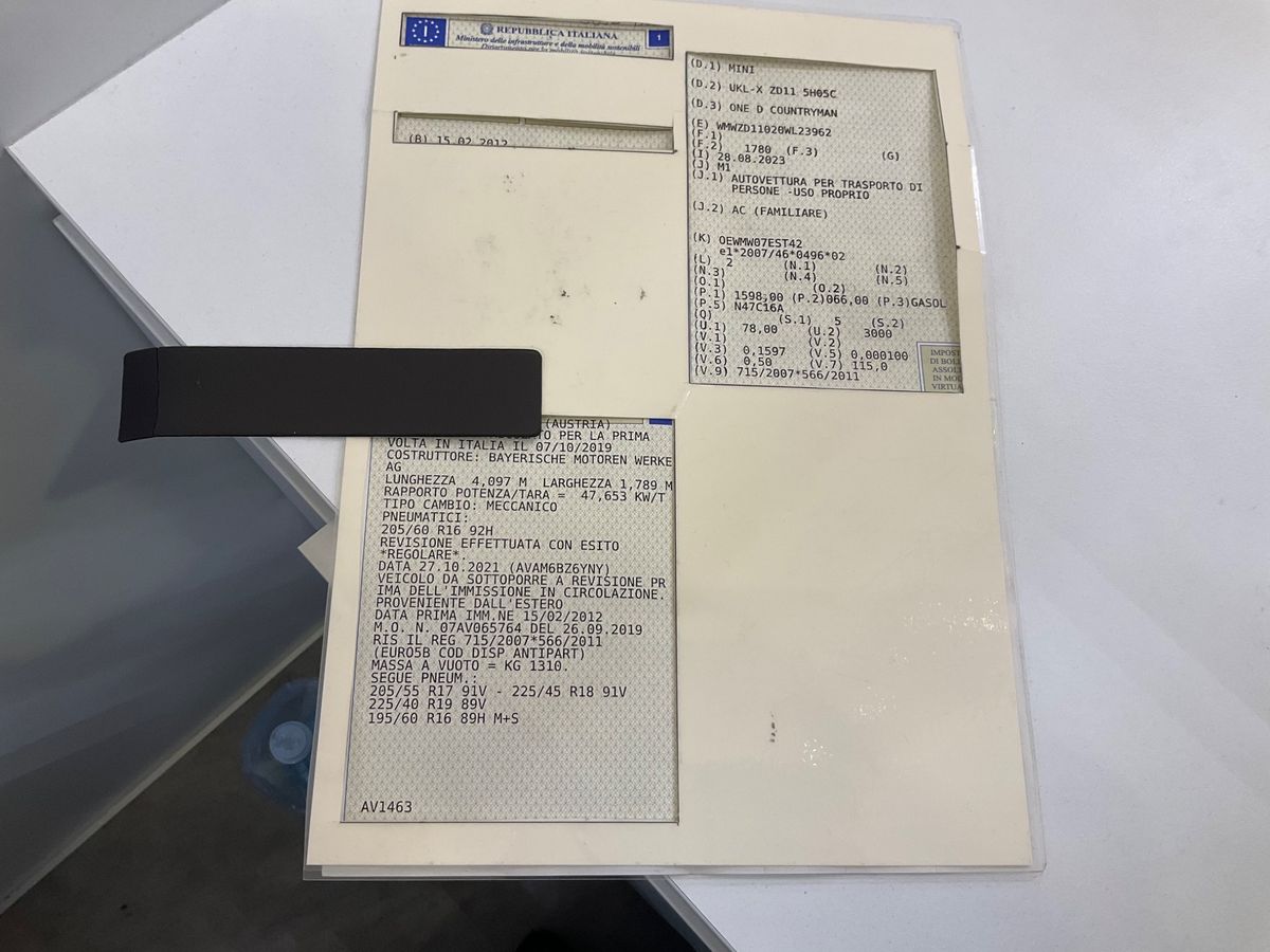 MINI Countryman One D