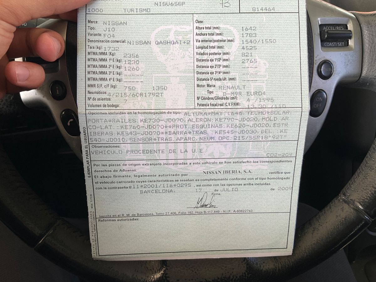 Nissan Qashqai+2 2.0 dCi Tekna 4x4