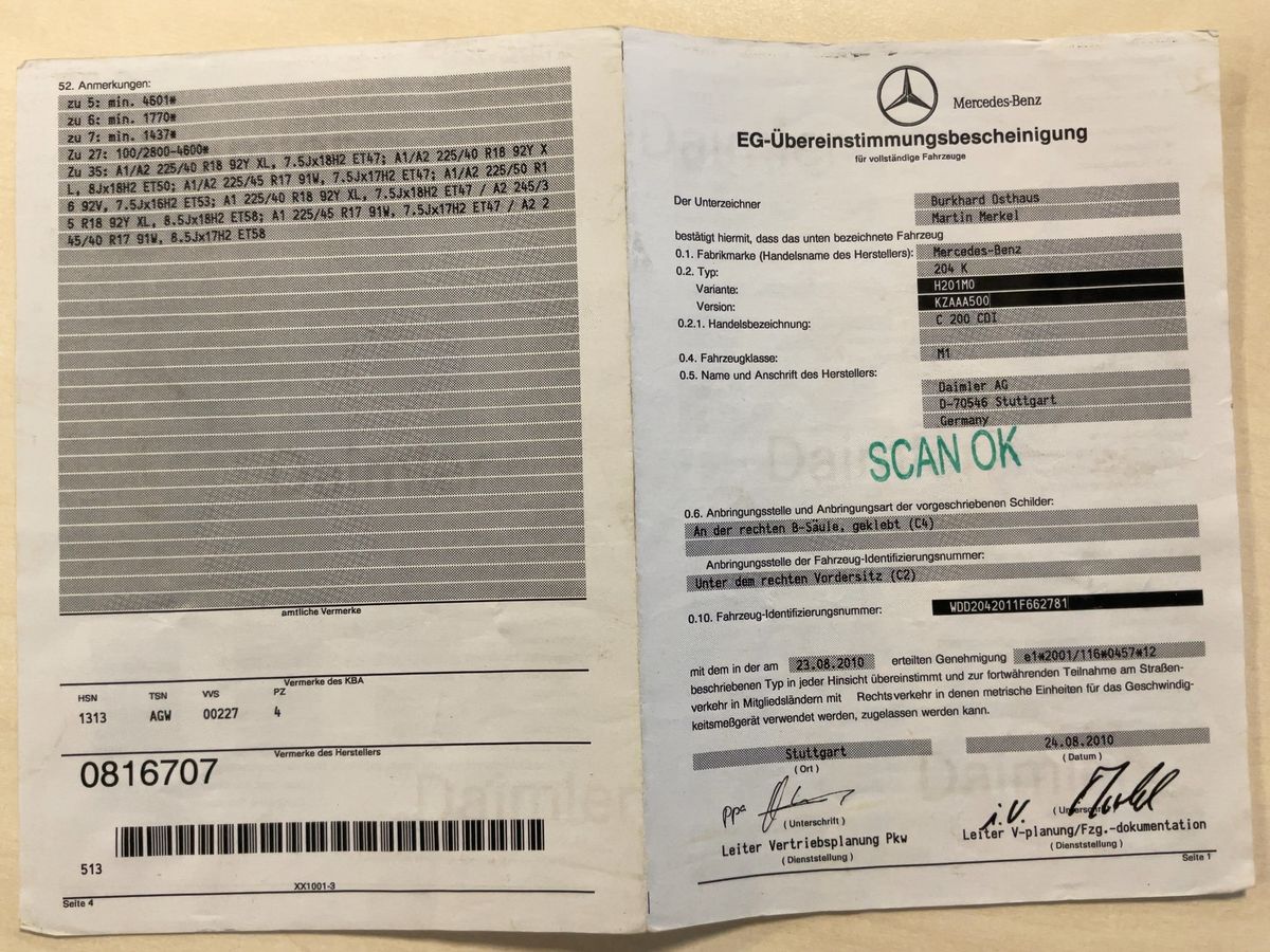 Mercedes-Benz C-Klasse d'occasion