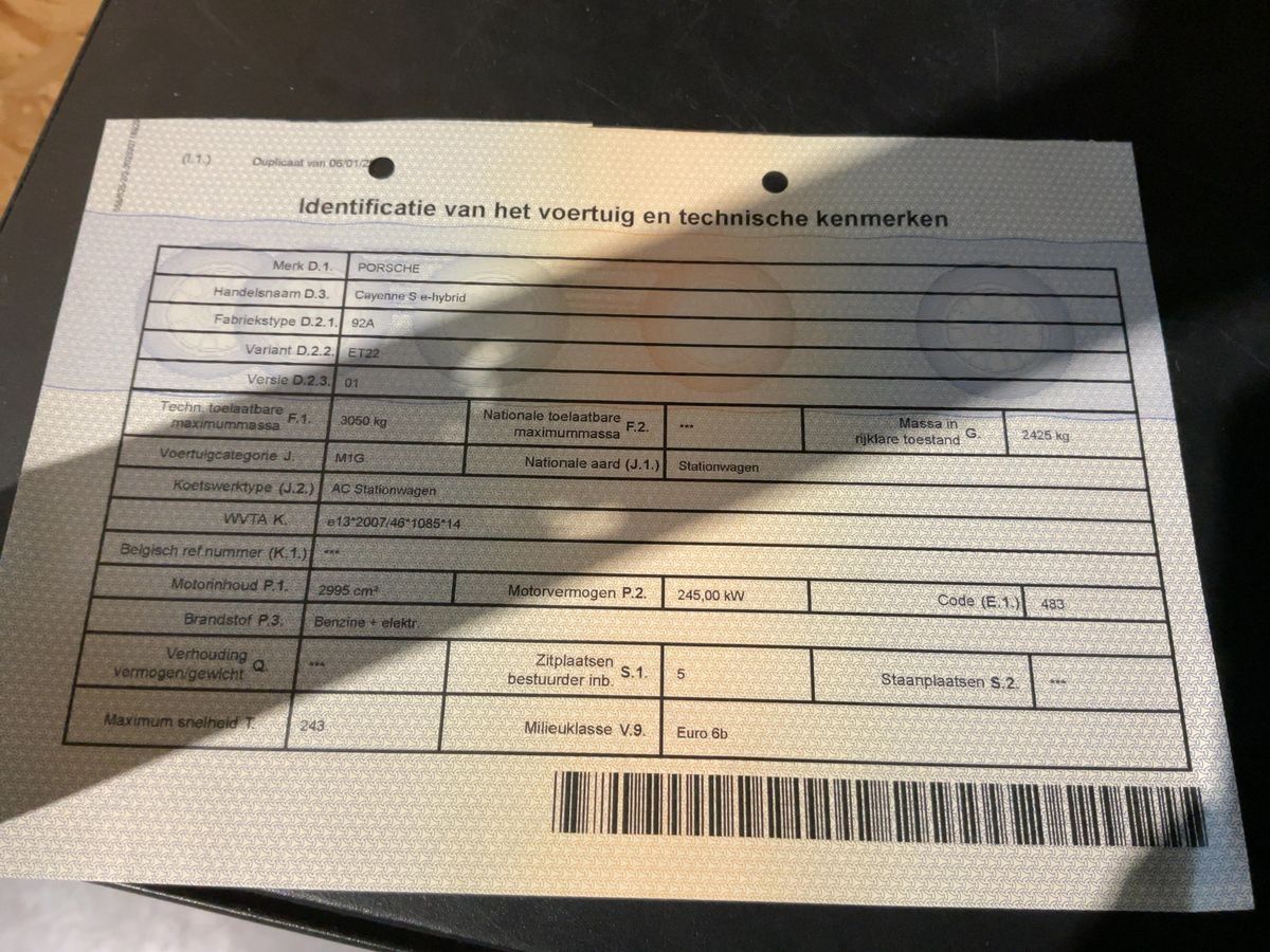 Porsche Cayenne d'occasion