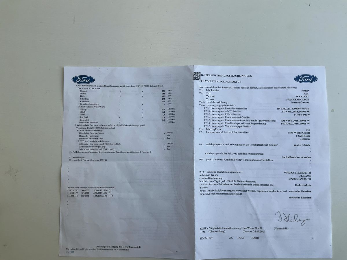 Ford Tourneo d'occasion