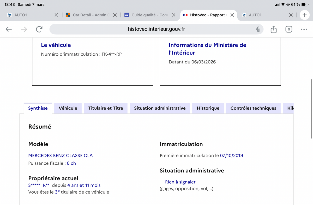 Mercedes-Benz CLA-Klasse d'occasion