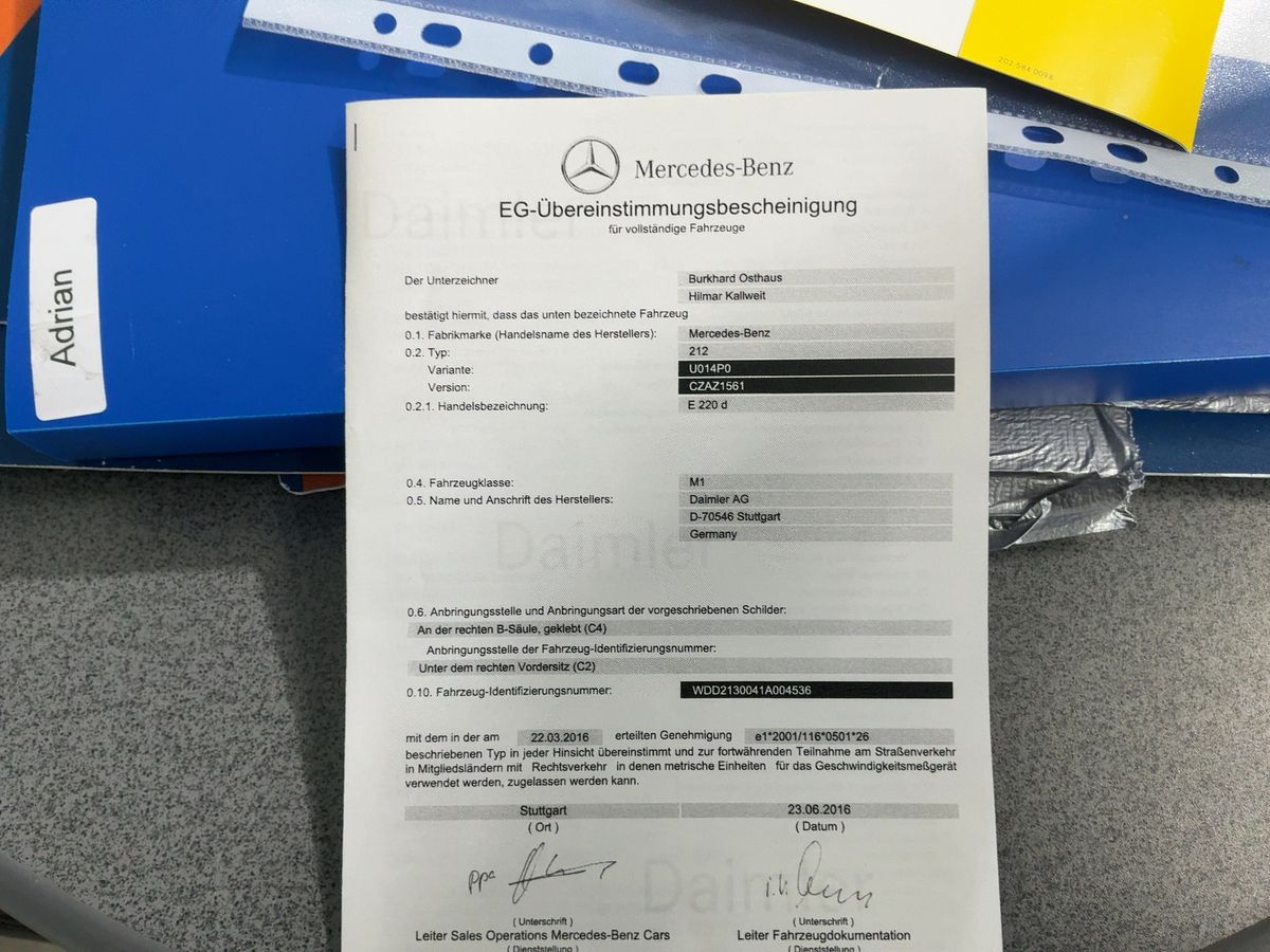 Mercedes-Benz E-Klasse d'occasion