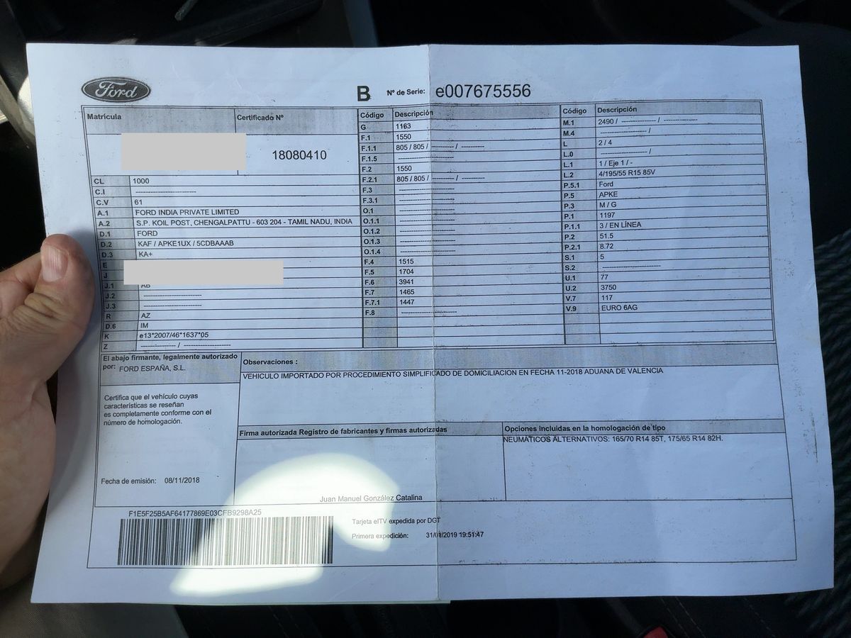 Ford Ka+ 1.2 Ti-VCT Basis