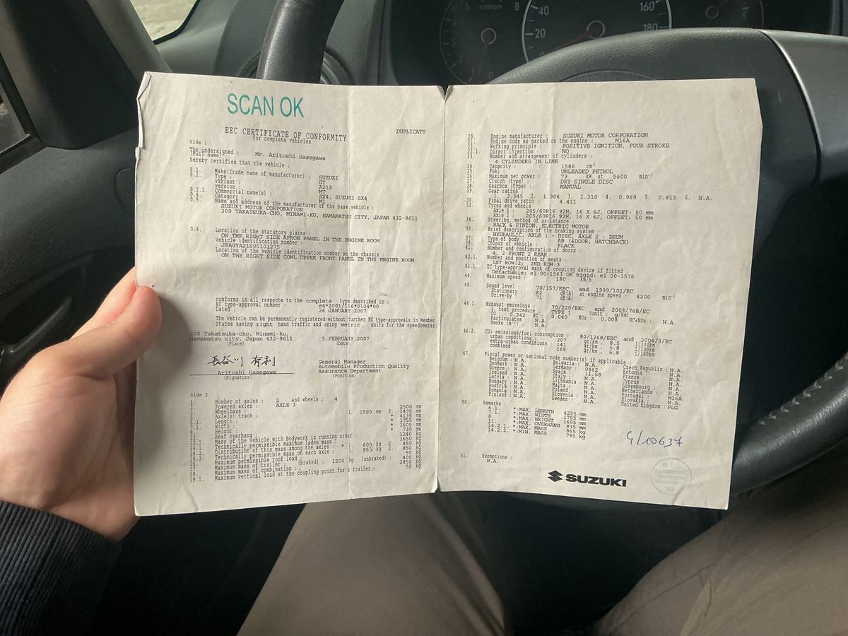 Suzuki SX4 d'occasion