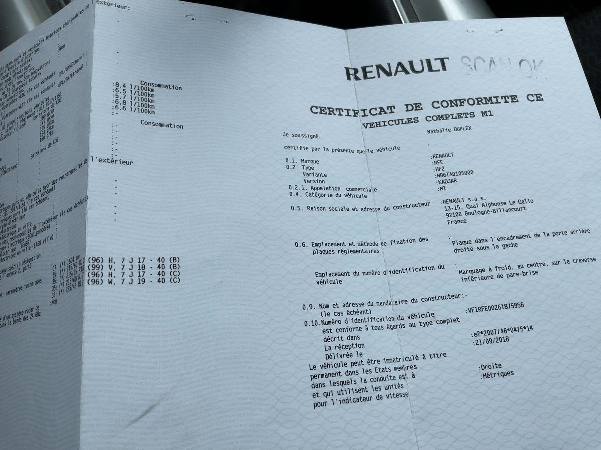 Renault Kadjar d'occasion