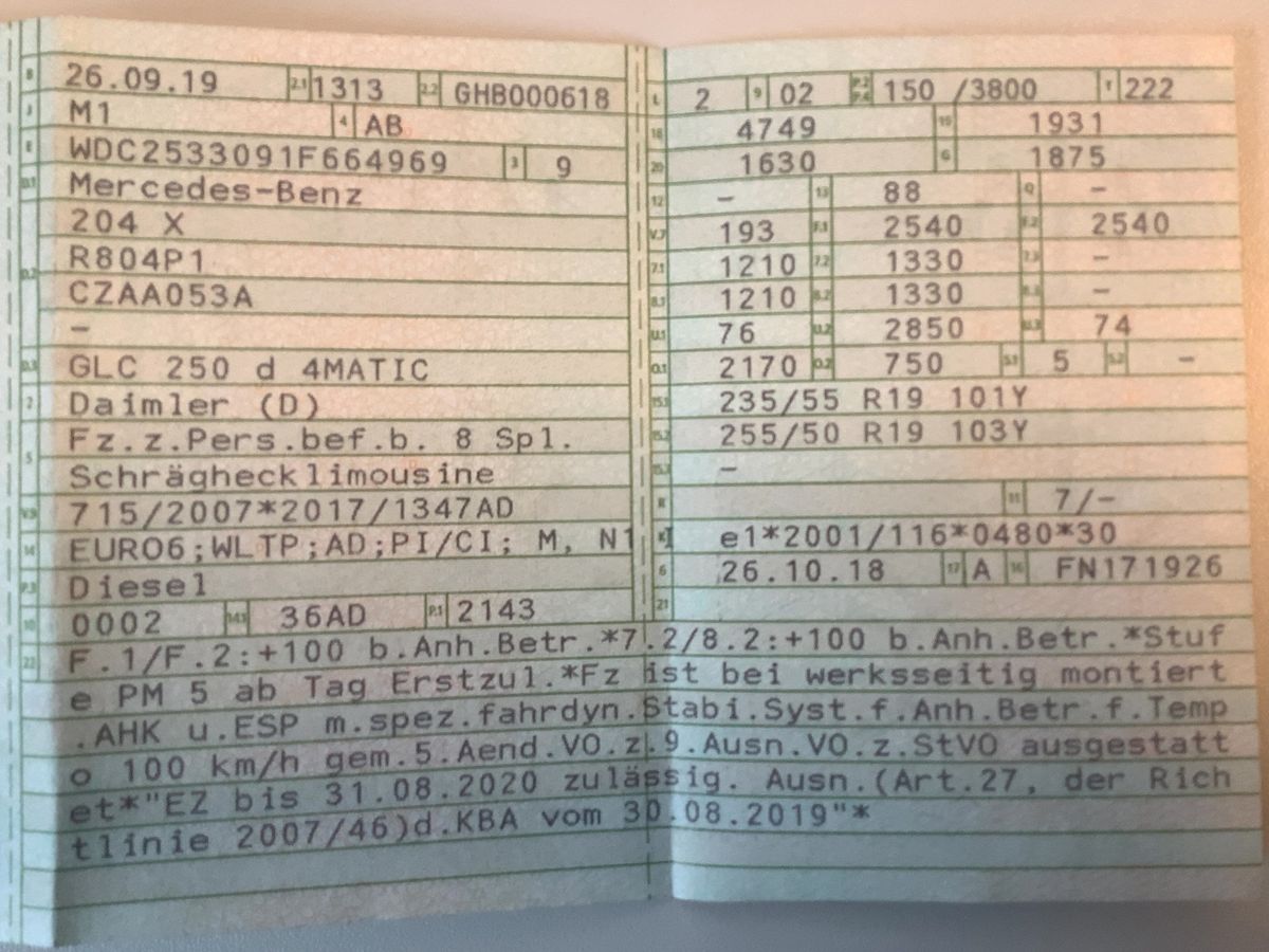 Mercedes-Benz GLC-Klasse d'occasion