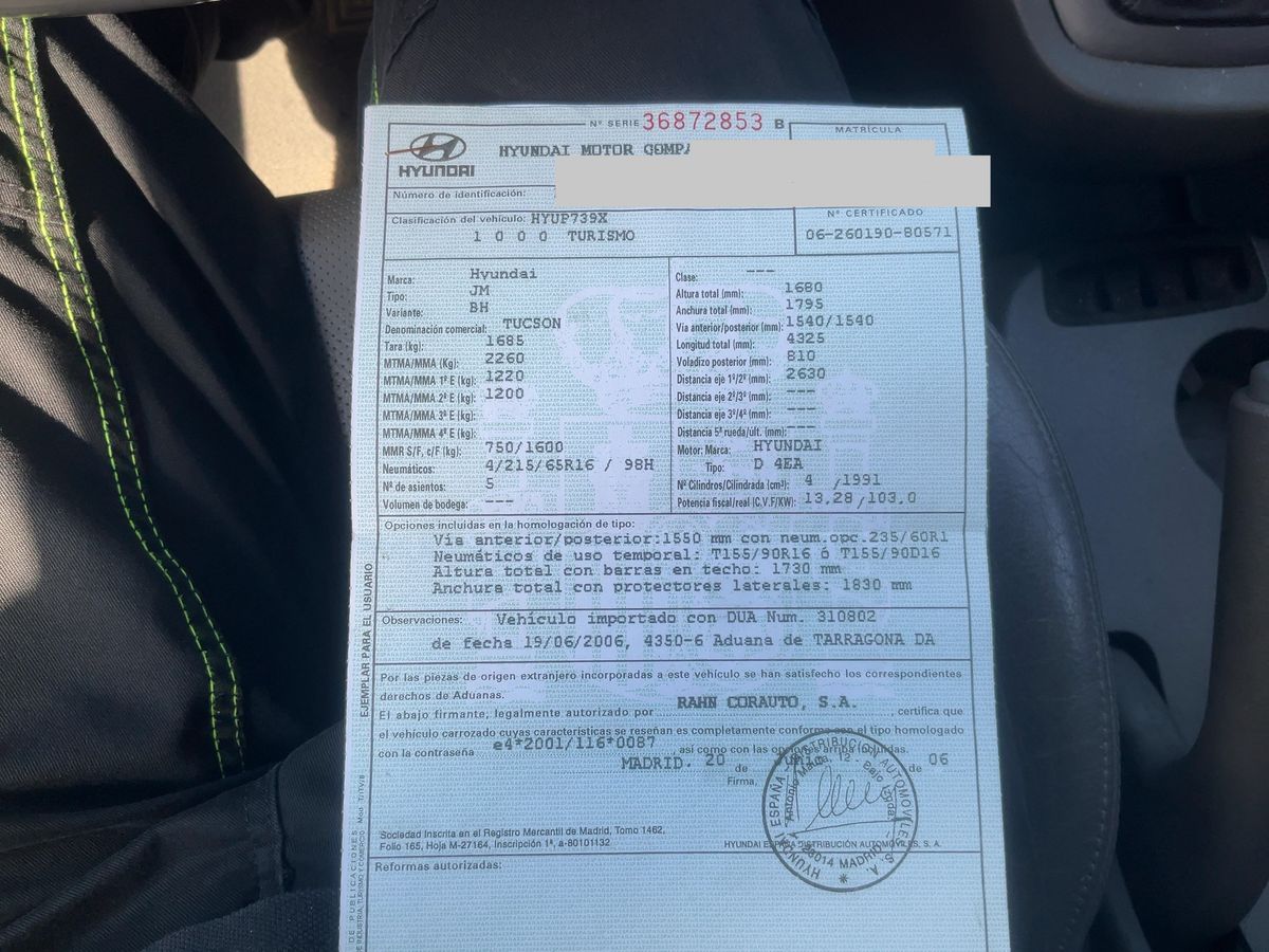 Hyundai Tucson d'occasion