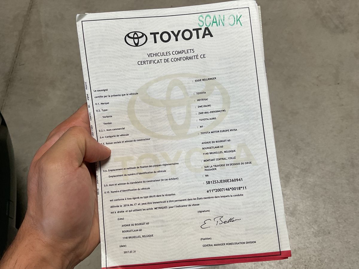 Toyota Auris d'occasion