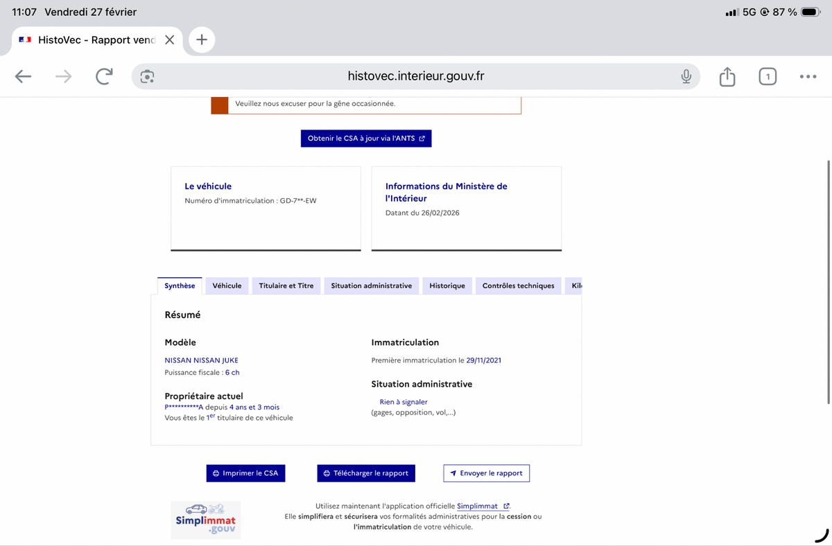 Nissan Juke d'occasion