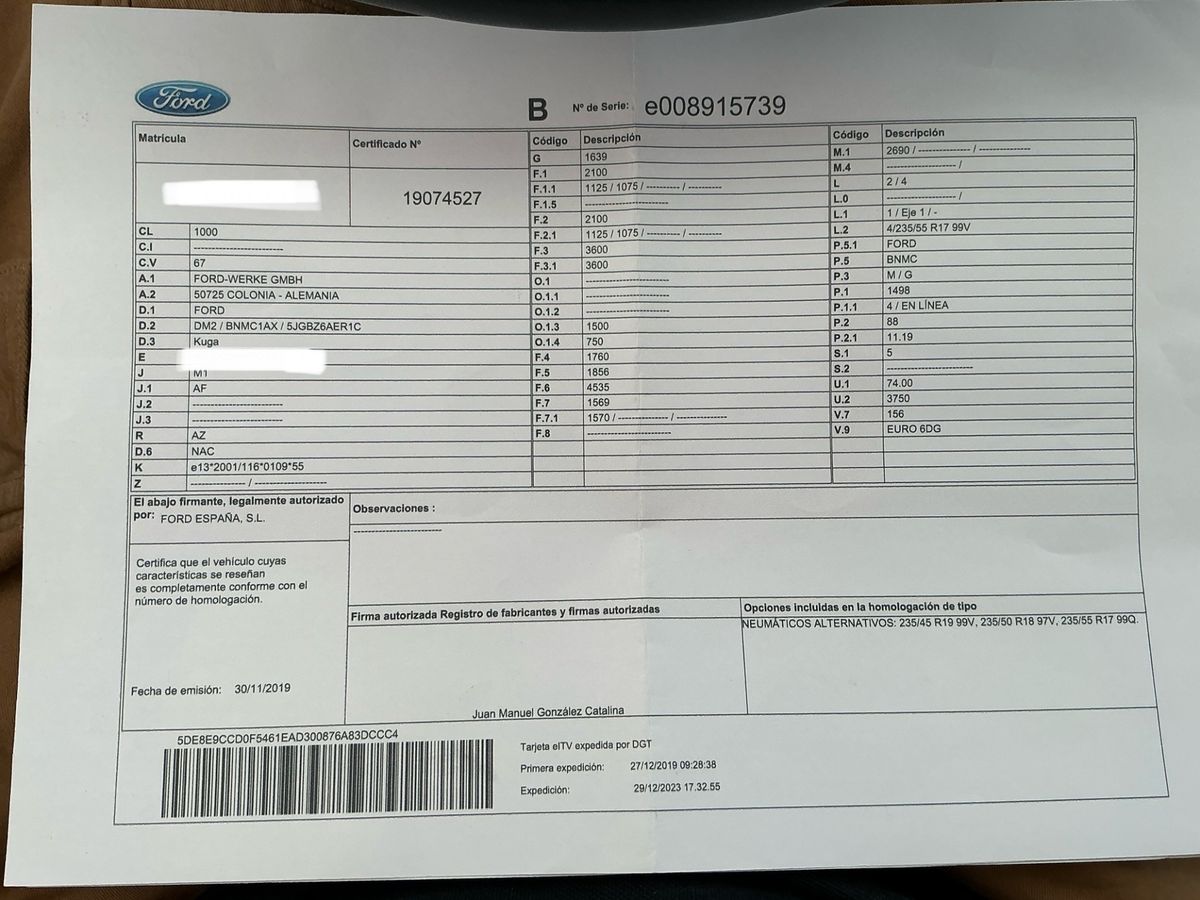 Ford Kuga d'occasion