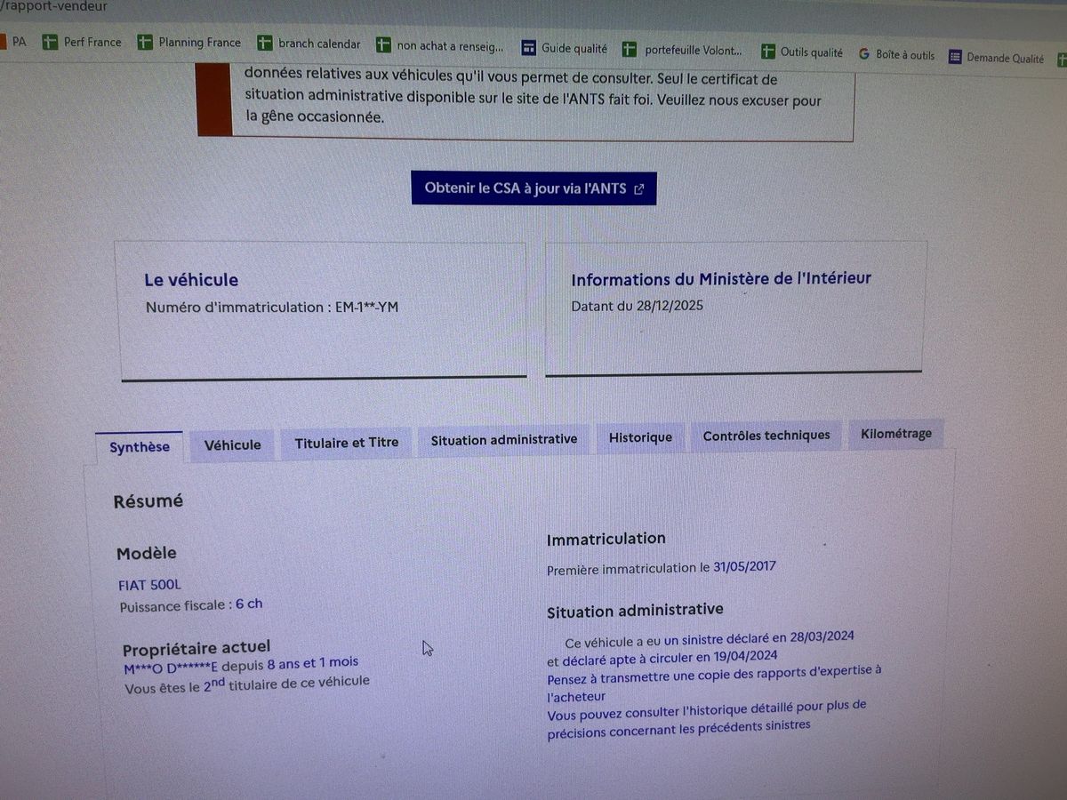 Fiat 500L d'occasion