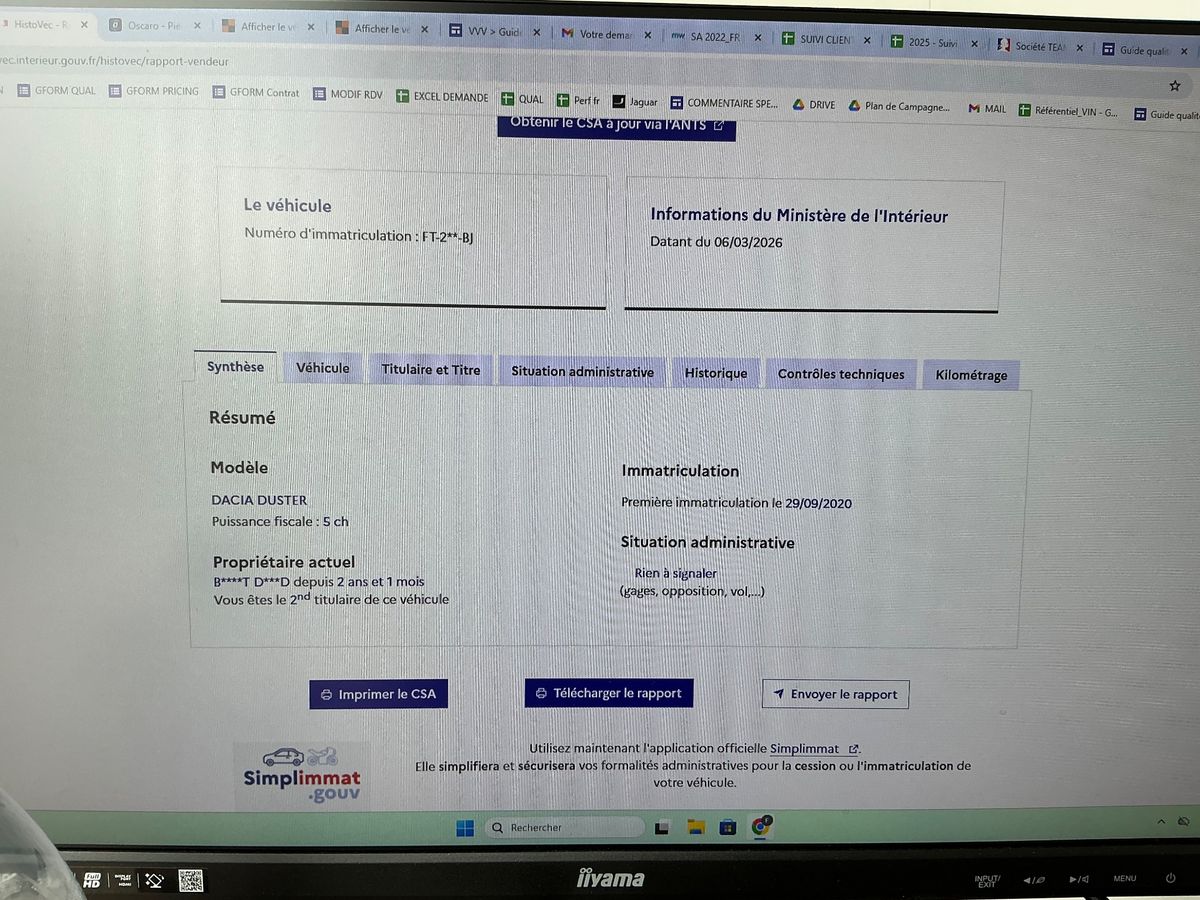 Dacia Duster d'occasion