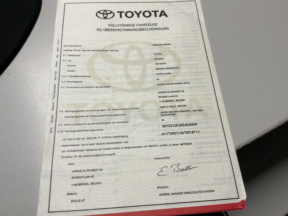 Toyota Auris d'occasion