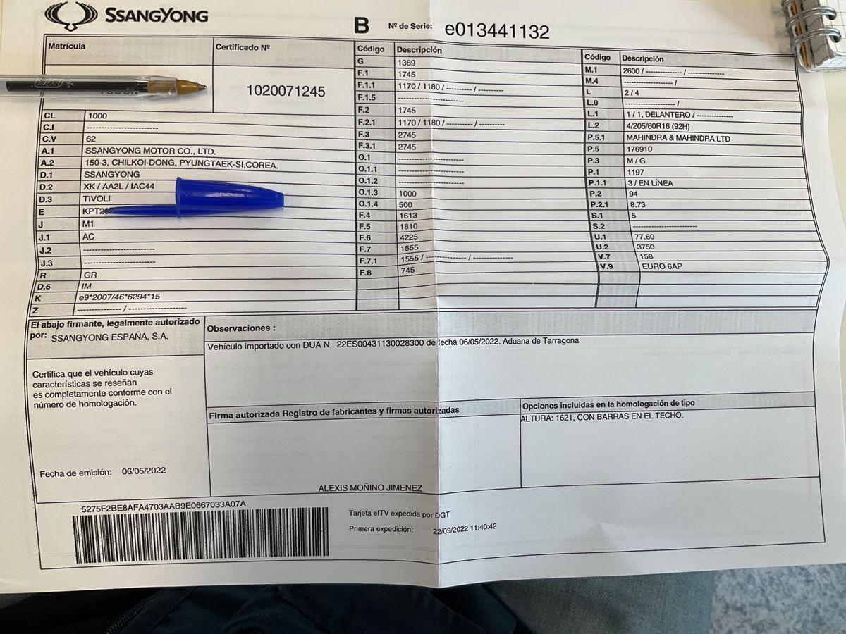 Ssangyong Tivoli d'occasion